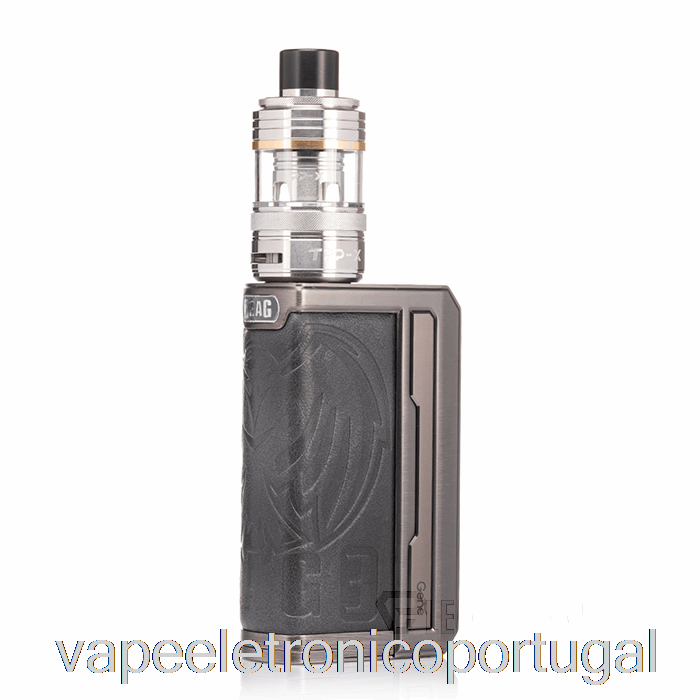 Vape Eletrônico Voopoo Drag 3 177w Starter Kit [tpp-x] Eagle Grey